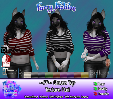 Second Life Marketplace - ~FF~ Elowen Top